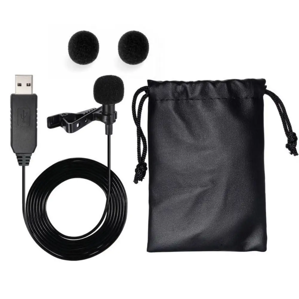Проводной микрофон с отворотом DishyKooker домашний для караоке USB Lavalier|Статуэтки и