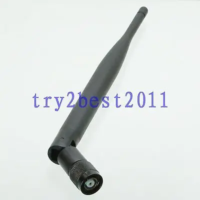 

DHL/EMS 50 Sets Antenna 2.4GHZ 2.4G 5dBi RP-TNC jack pin for Booster WiFi Wireless Network LAN -C1