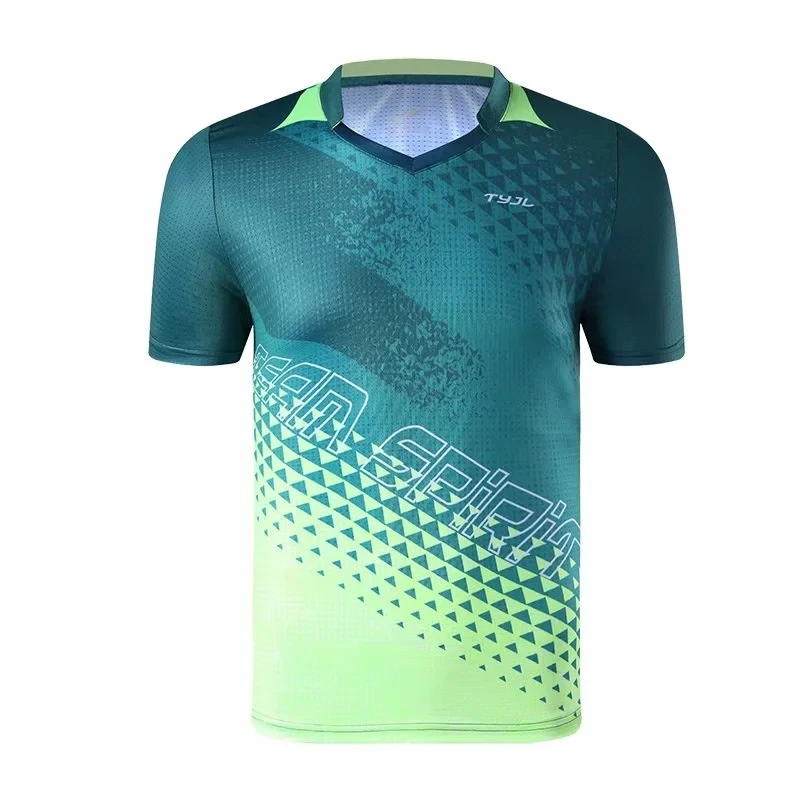 Summer Polo Shirt Qucik dry Badminton sports clothes Women/Men table tennis T Shirt clothes Sport Fitness Gym golf Tennis shirt