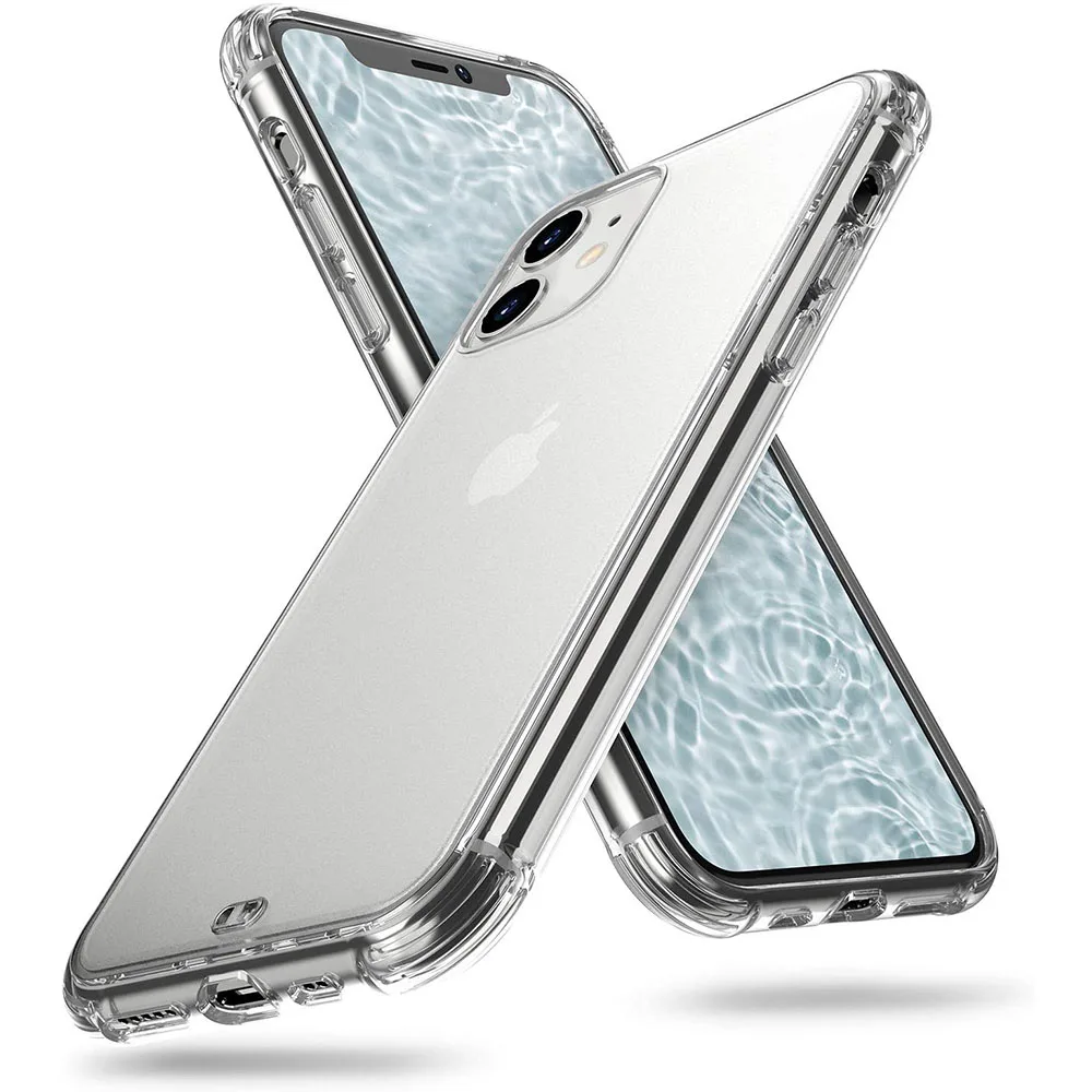 Для iPhone 11 Pro XS Max 12 Mini 12Pro X XR 6 6S 7 8 Plus силиконовый бампер чехлы для телефонов Матовый
