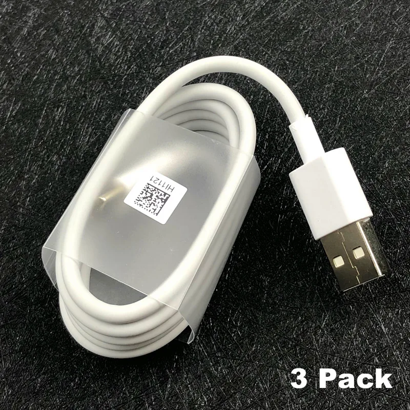 Huawei зарядный кабель type C, USB кабель для honor P9 play mate 10 lite P10 P20 lite nova 2 2s 3 3e 4 4e - Цвет: 3 pack