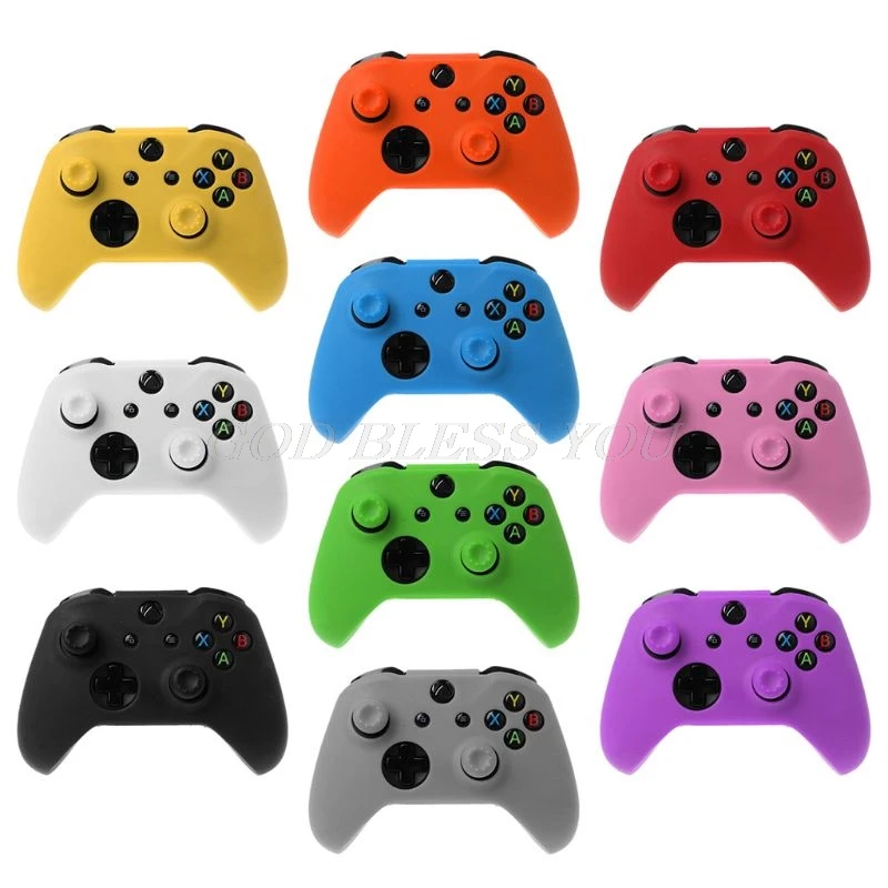 Protective Cover Cap Analog Thumb Sticks Grip Soft Silicone Case Anti-Slip Waterproof
