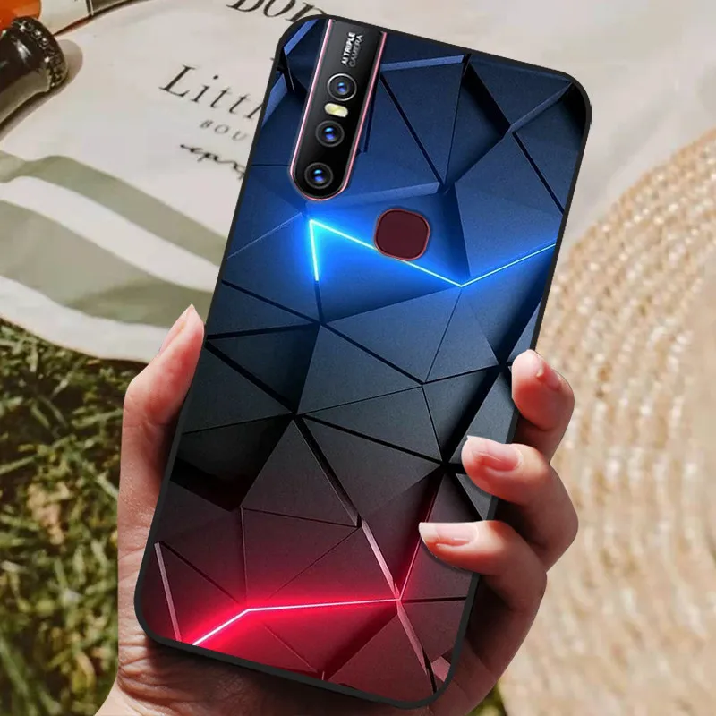 iphone pouch For VIVO V15 Pro Case Silicon Back Cover Phone Case for VIVO V15 Pro V15Pro V 15 1819 Cases Soft bumper coque VIVOV15 Pro 1818 mobile phone case with belt loop Cases & Covers