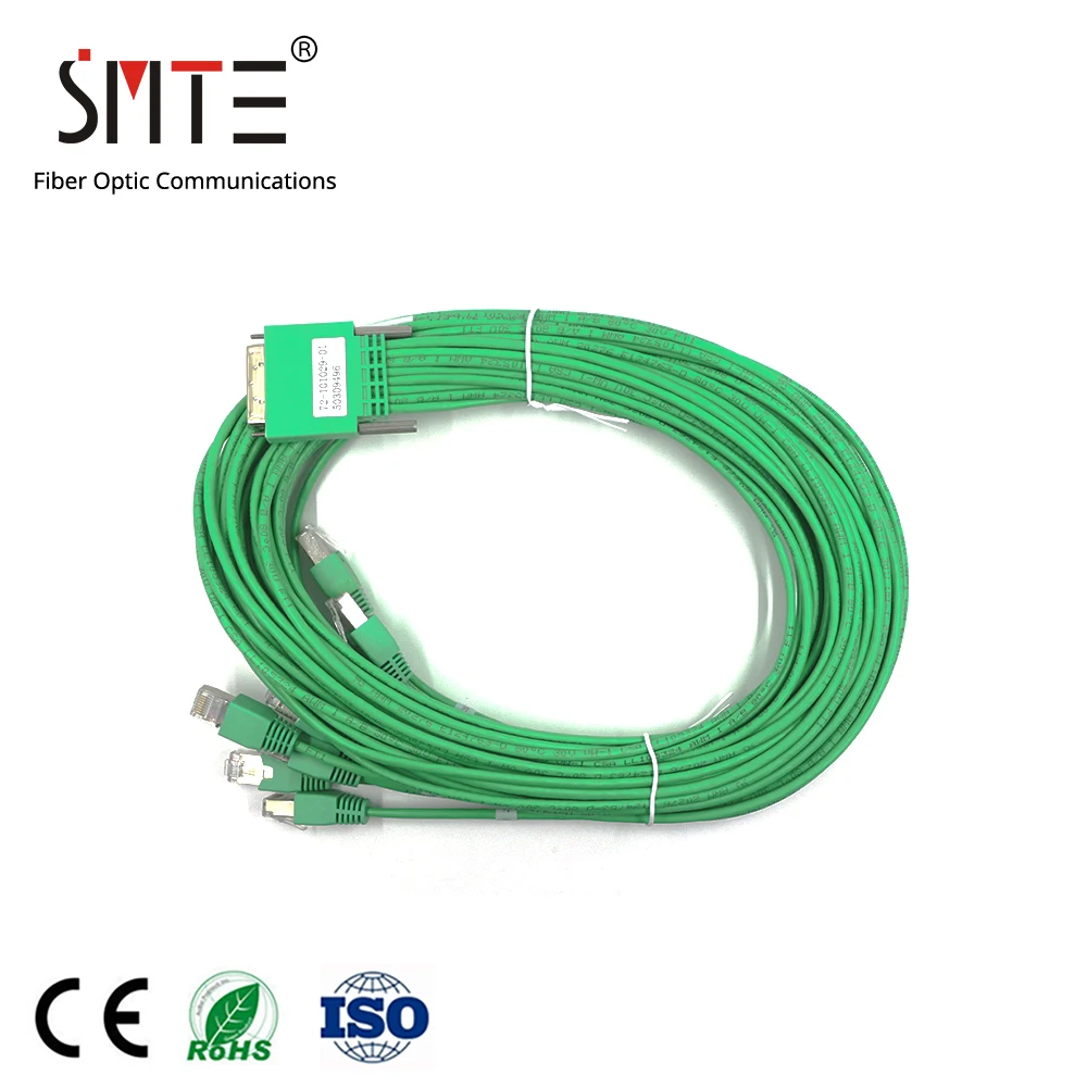 Новинка и оригинальная искусственная планка фотосессия 1x68 pin VHDCI Мужская к 8 x RJ45