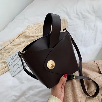 

fashion Bucket Crossbody Bags For Women 2020 PU Leather Lady purses and handbags Messenger Bag Luxury high quality Shoulder Bag