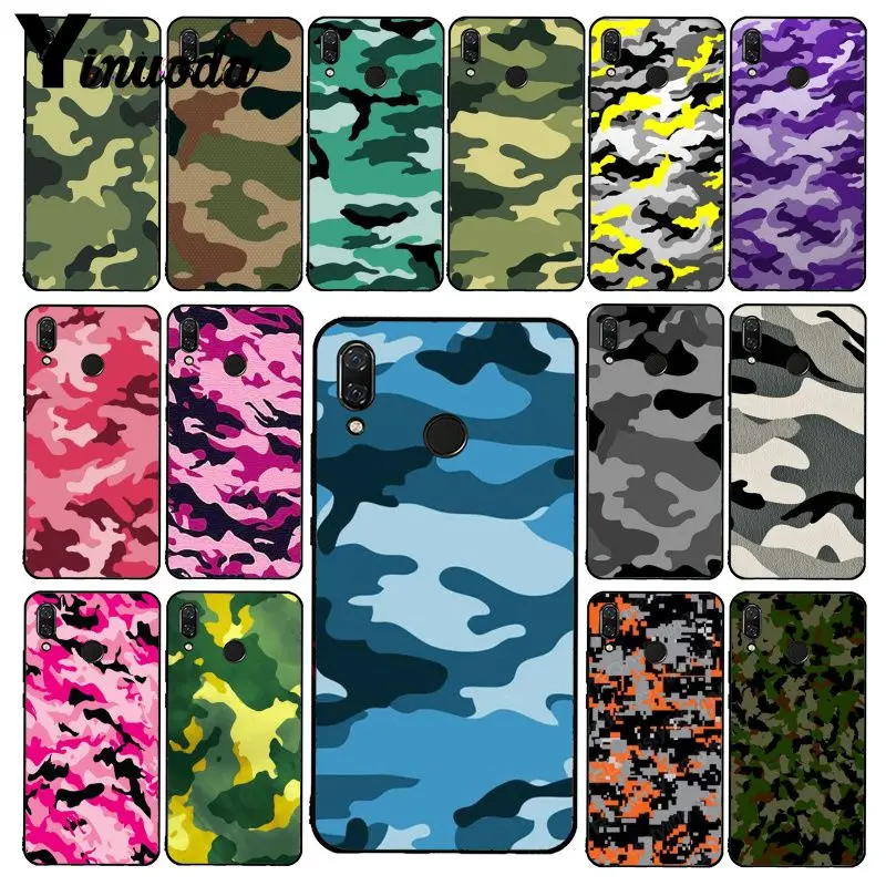 

Yinuoda Camouflage Pattern Camo military Army Phone Case for Xiaomi Redmi Note 7 5 4 Redmi 5plus 6A Note8 4X Note8Pro