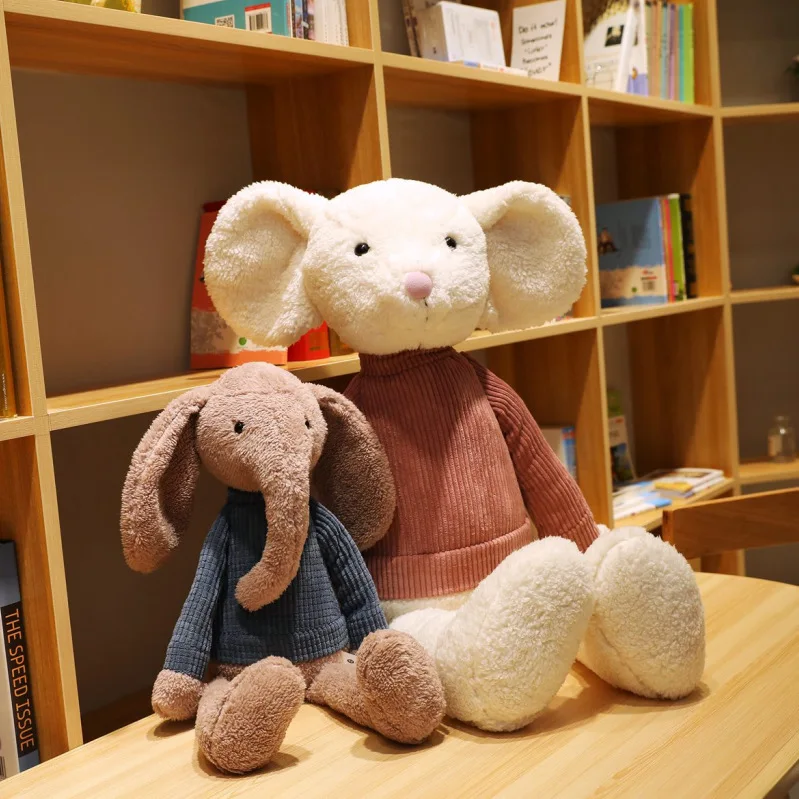 

Cute Dress Rabbit Elephant Pacify Doll Long Legs Animal Plush Doll Children Birthday Gift