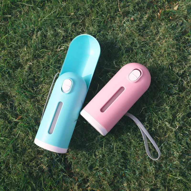

300ML Pet Water Bottle for Dogs Cats Walking Portable Dog Travel Water Bottle Dispenser Outdoor Drinking Bowl Pet Water Feeders