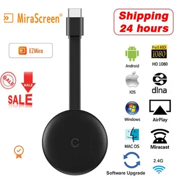 

2.4G 1080P Wireless HDMI Android TV Stick HDTV Dongle Wifi Display Receiver Miracast Airplay Mirror Screen Media Stream By Ezair