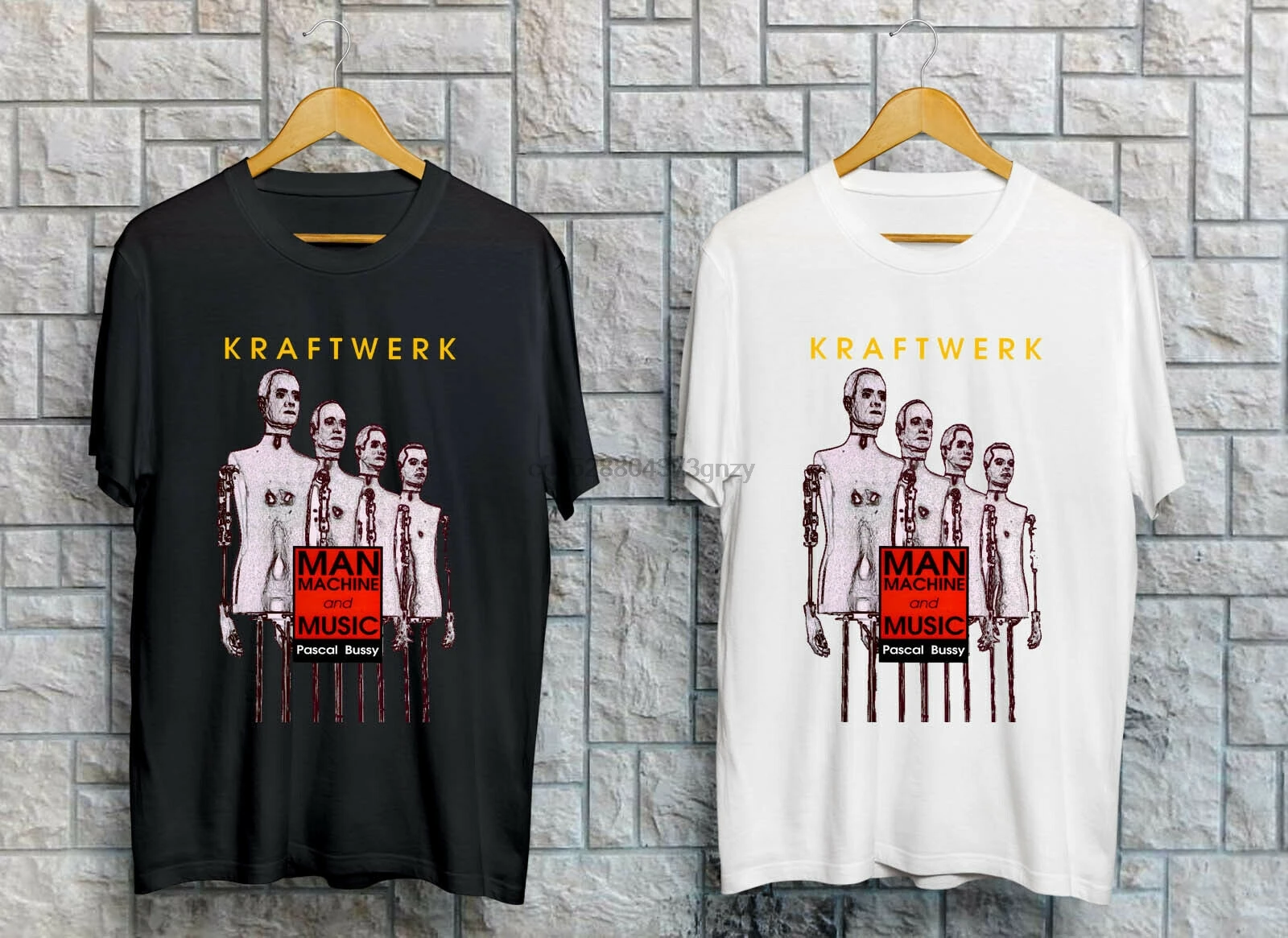 Новая футболка Kraftwerk Man Machine And Music BW размер XS-3XL модная с коротким рукавом