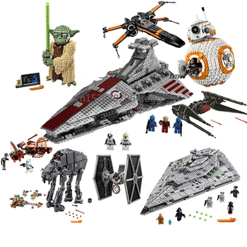 

Compatilbe with lepining StarWars Imperial TIE Fighter Costruzioni Models & Building Blocks Toys for Children with 10900 10901
