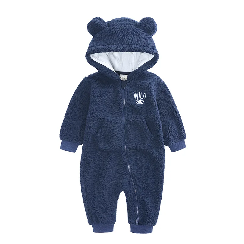 Baby Bodysuits are cool Autumn Winter Baby Boys Girls Fleece Rompers Warm Romper Playuits Fashion Toddler Clothes Cute Infant Baby Girls Romper Baby Rompers