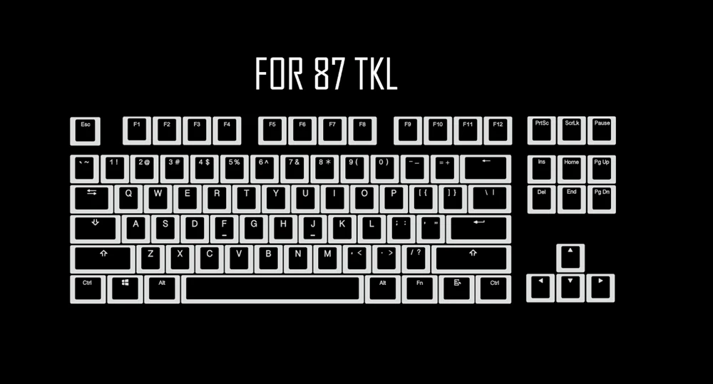 para teclados mecânicos leite branco rosa preto