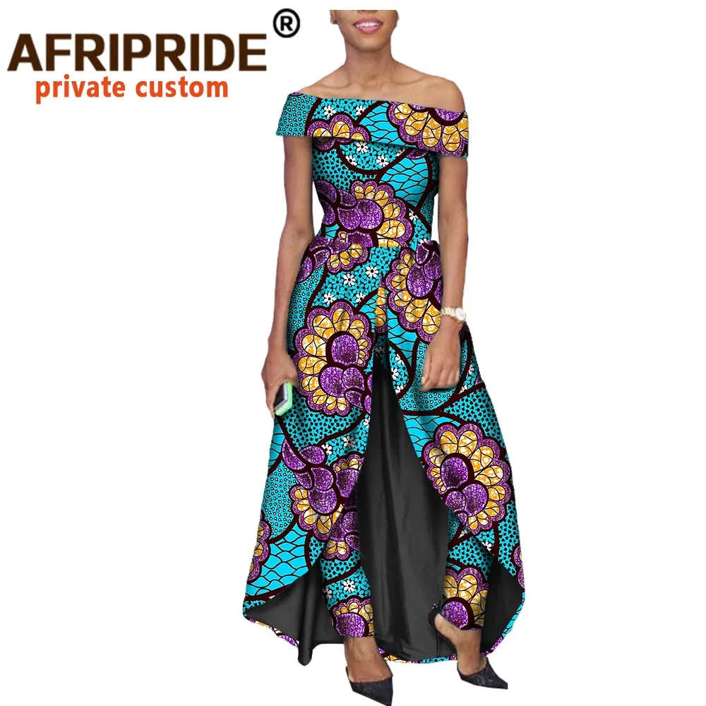 Осенний Модный женский костюм AFRIPRIDE частное индивидуальное платье до щиколотки с