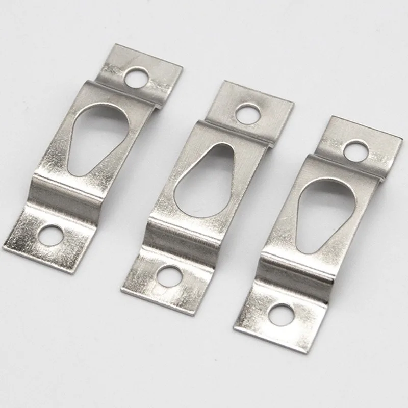 Costura y manualidades Enmarcado Rantecks ​​100PCS Ganchos para cuadros Kit colgar cuadros para colgar cuadros de metal Surtido Conjunto de colgadores para cuadros vemax.es