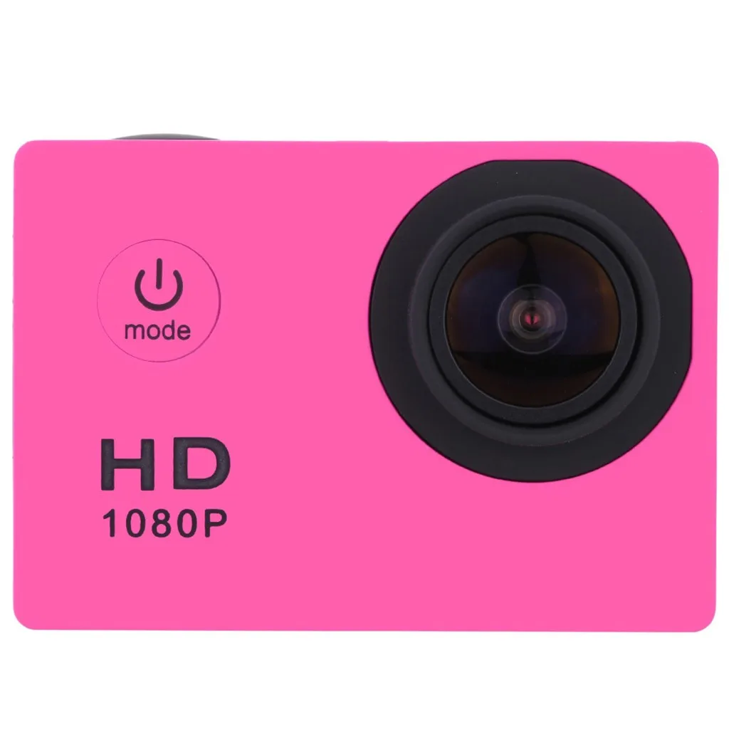 Для бытовой электроники HD 1080P спортивная водонепроницаемая камера DVR Cam DV видеокамера 11,21 - Цвет: PK