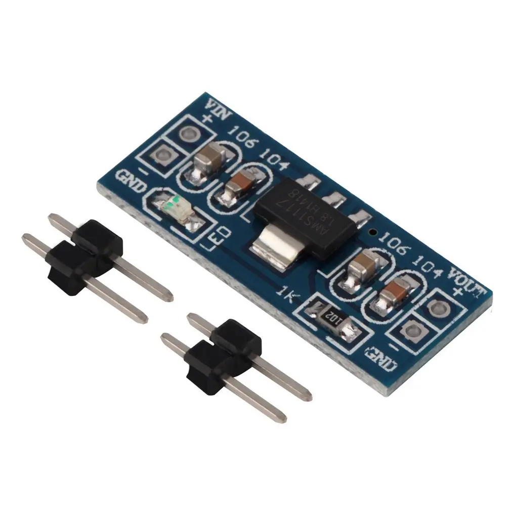 AC/DC адаптеры AMS1117-2.5V DC/DC понижающий регулятор напряжения адаптер Блок питания Топ