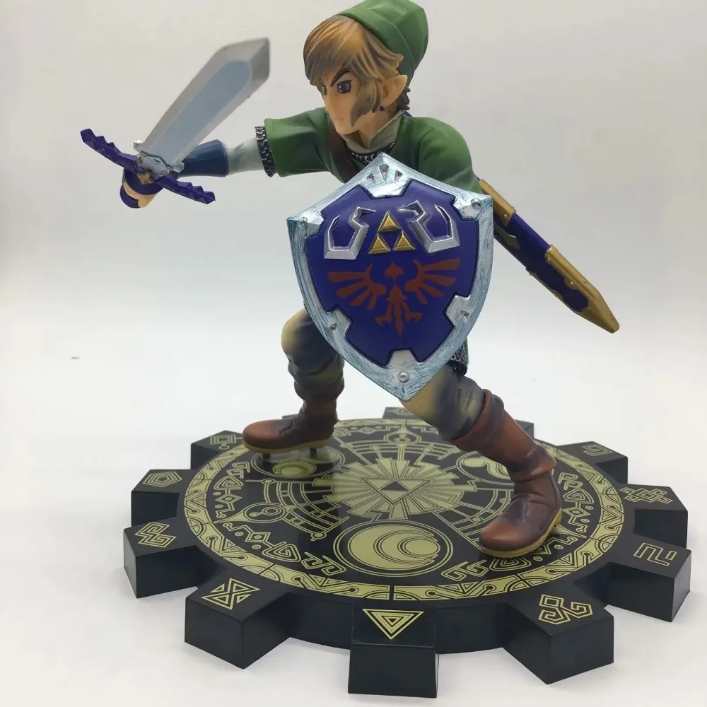 Лидер продаж 20 см Zelda небу меч из ПВХ движущаяся фигурка 1/7 Аниме игра игрушка о