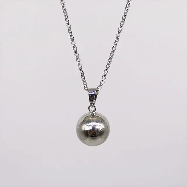 임신 중의 스타일과 편안함을 조화롭게 결합한 하모니 볼 목걸이