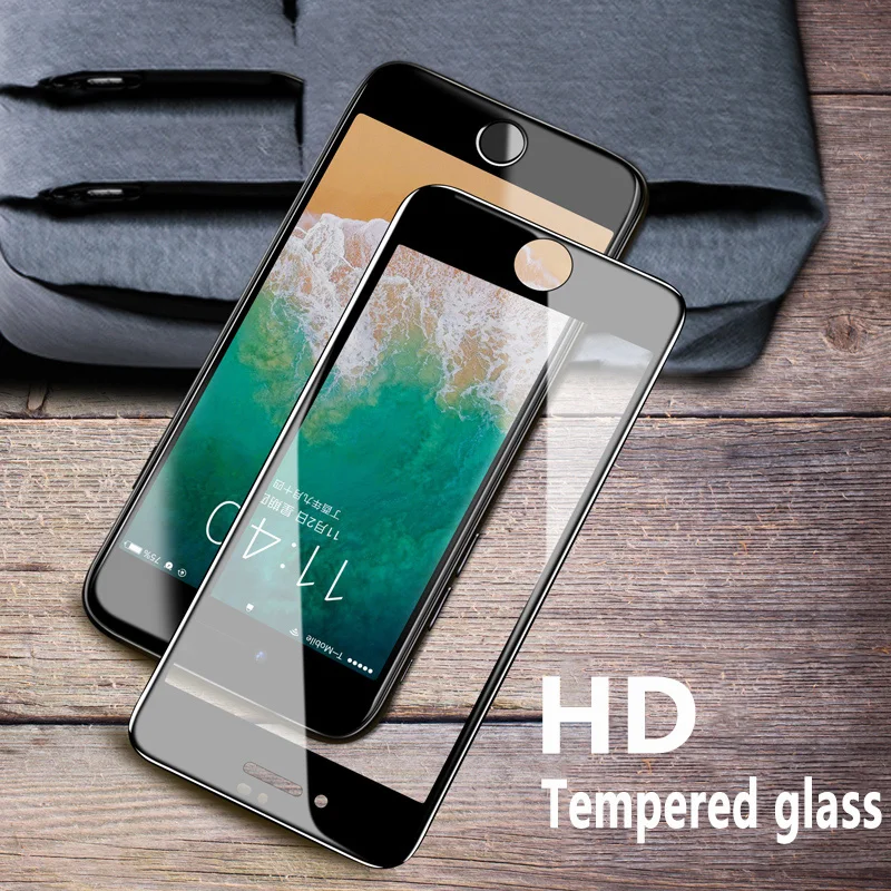 2PCS Tempered Glass for iPhone 15 14 Plus 13 12 mini 12 ProMax SE2020 6 6S 7 8 X XR XS 11 screen protector film protection glass