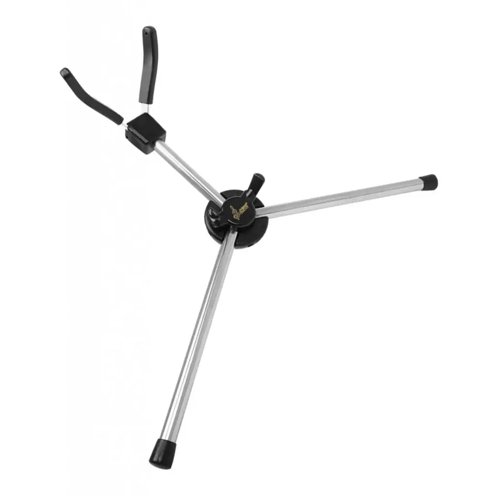 Portable Soprano Saxophone Stand Foldable Folding Rubber Feet Anti-slip