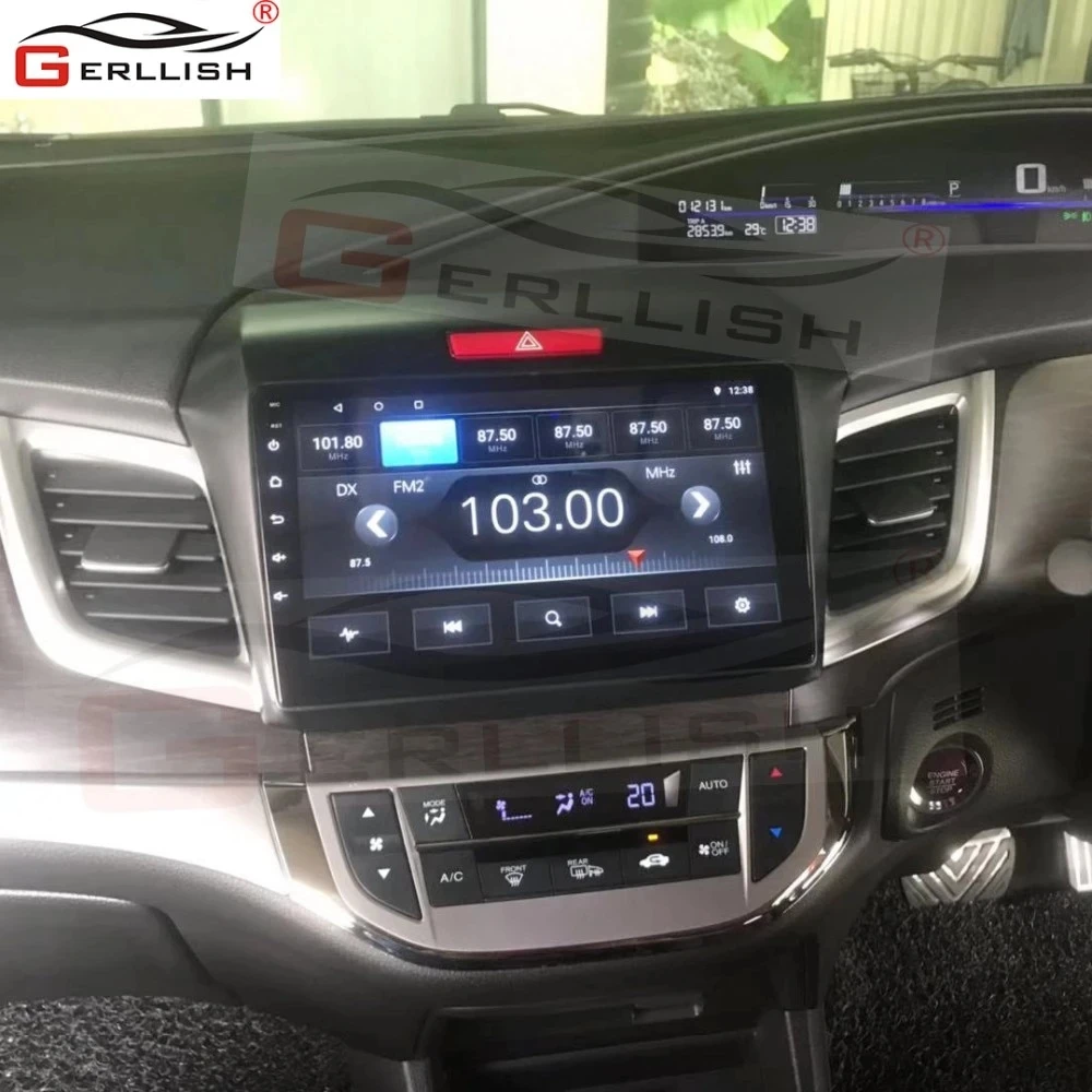 Android 9 дюймов сенсорный экран автомобильный dvd gps навигация мультимедийный плеер для honda jade 2013- правая рука вождения