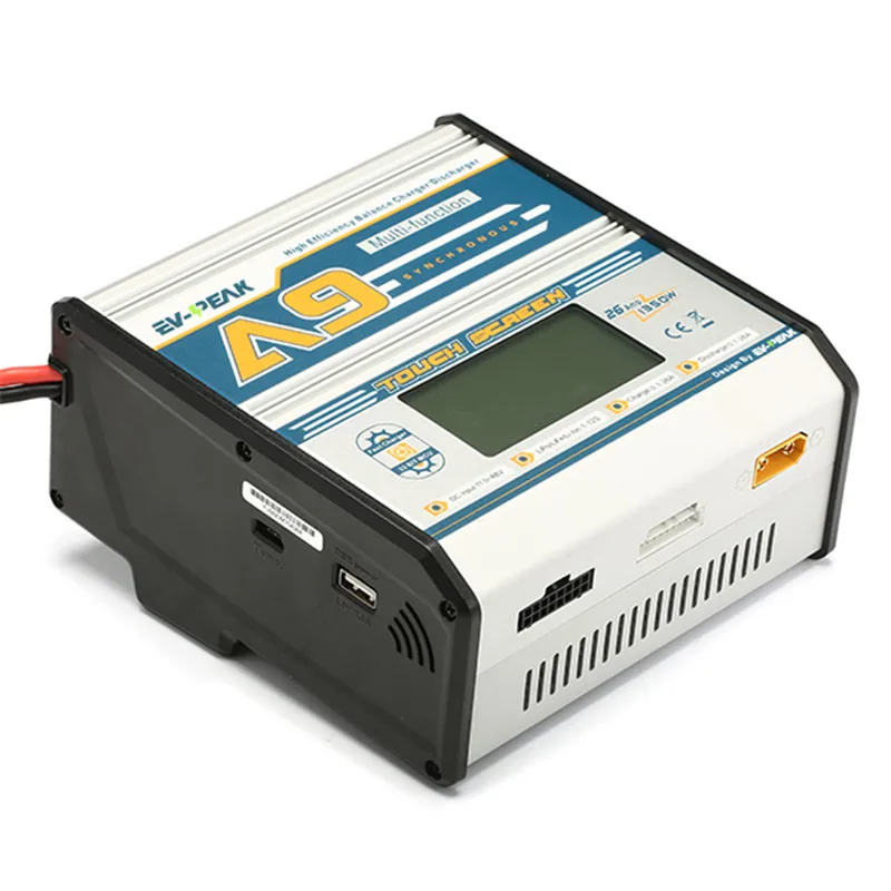 EV-PEAK A9 1350W 25A Multi Function Intelligent Touch Screen Balance Charger/Discharger