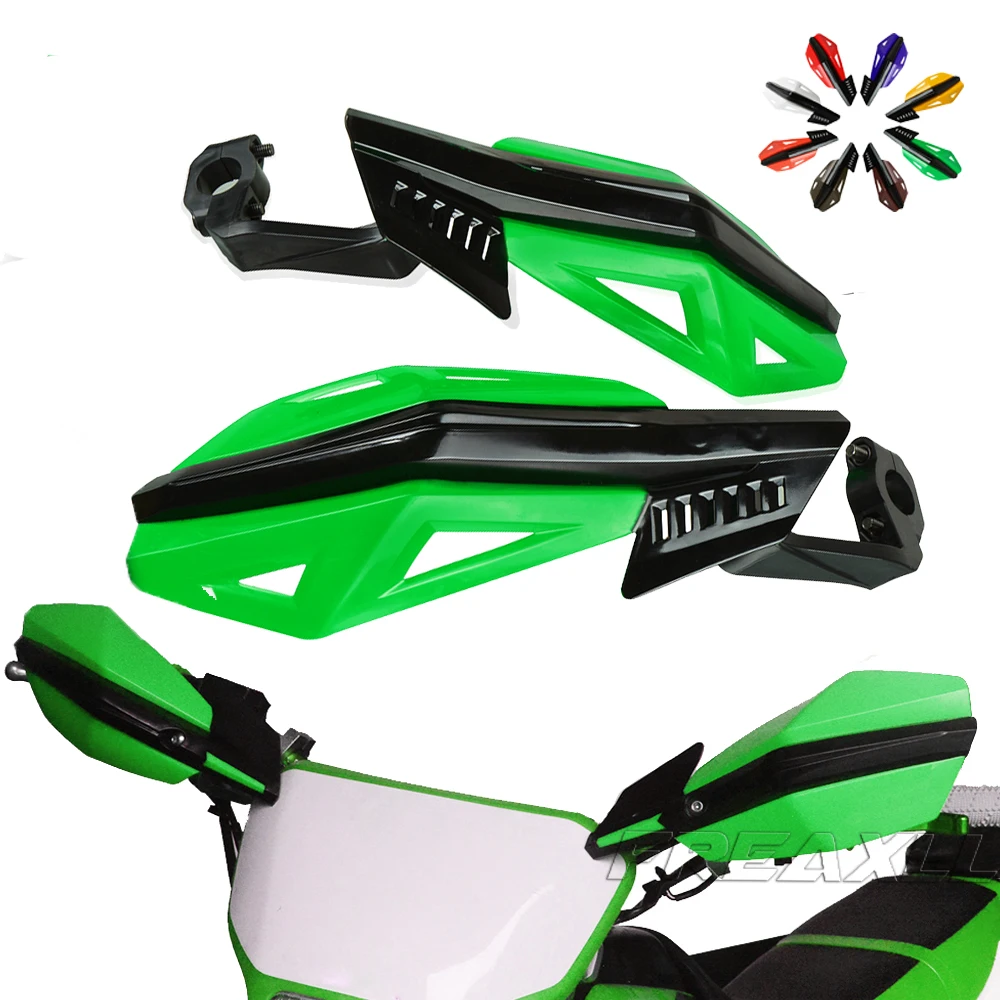 

2Pcs Motorcycle Handguard Handle Hand Guard Protector Shield for Kawasaki KX250 KX450 KX65 KX85 KLX KLR KXF 110 250 MX Enduro