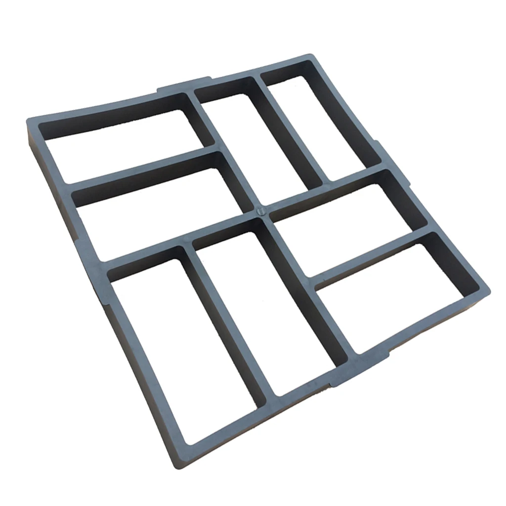 DIY Stepping Stone Block Pavement Buildings Cement Paver Path Maker Mold Garden Paving Mould DIY Path Maker DIY Stepping Stone Block Pavement Buildings Cement Paver Path Maker Mold Garden Paving Mould DIY Path Maker