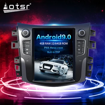 

10.4" PX6 Android 9 Tesla Style Vertical Screen GPS Navigation Car Multimedia Radio Player For Nissan Terra 2014-2019