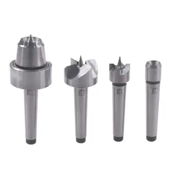 

4pcs MT1 Metalworking Live Center Morse Taper Bearing Lathe Spindle Accessories