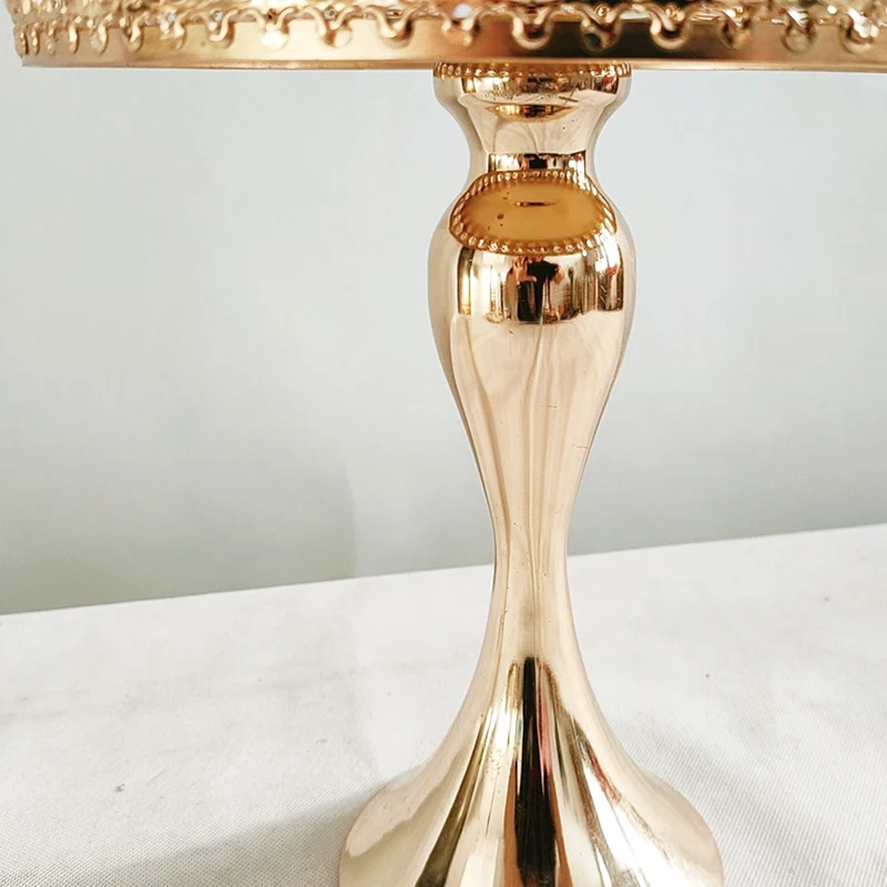 1pcs-4pcs Cake Stand Round Metal Cake Stands Dessert Display Cupcake Stands
