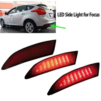 

2Pcs LED Brake Rear Bumper Reflector Light Warning Lamp For Ford Focus 2012