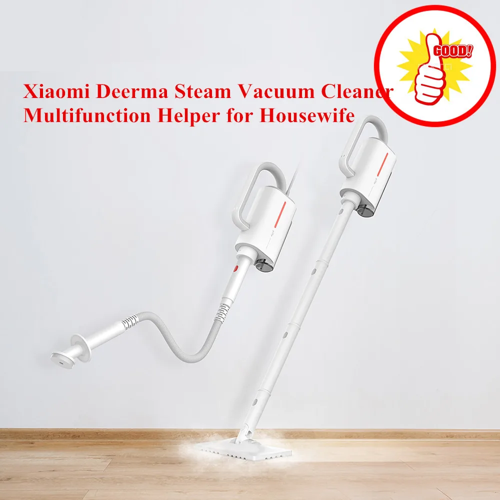 Cena Deerma DEM ZQ600 ZQ610 odkurzacz parowy wielofunkcyjne odkurzacze domowe 5 załączników do usuwania domowych środków czyszczących