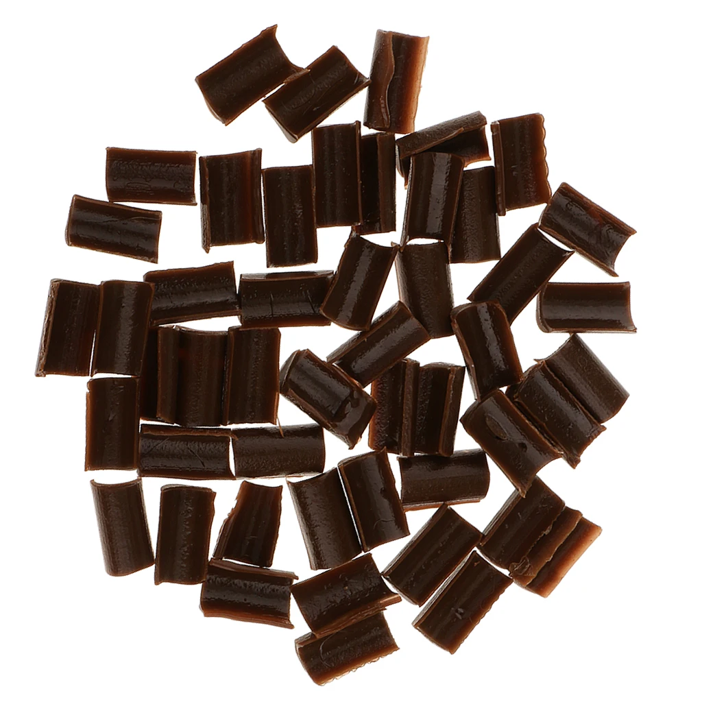 50Pcs Keratin Nail Glue Beads for U Tip Rebond Hair Extensions Hot Fusion New Hair Styling Accessories