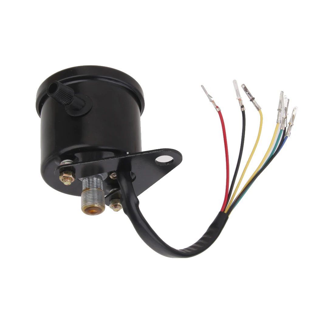 Digital Speedometer Odometer Backlight Motorcycle Motor Bike Scooter 12V