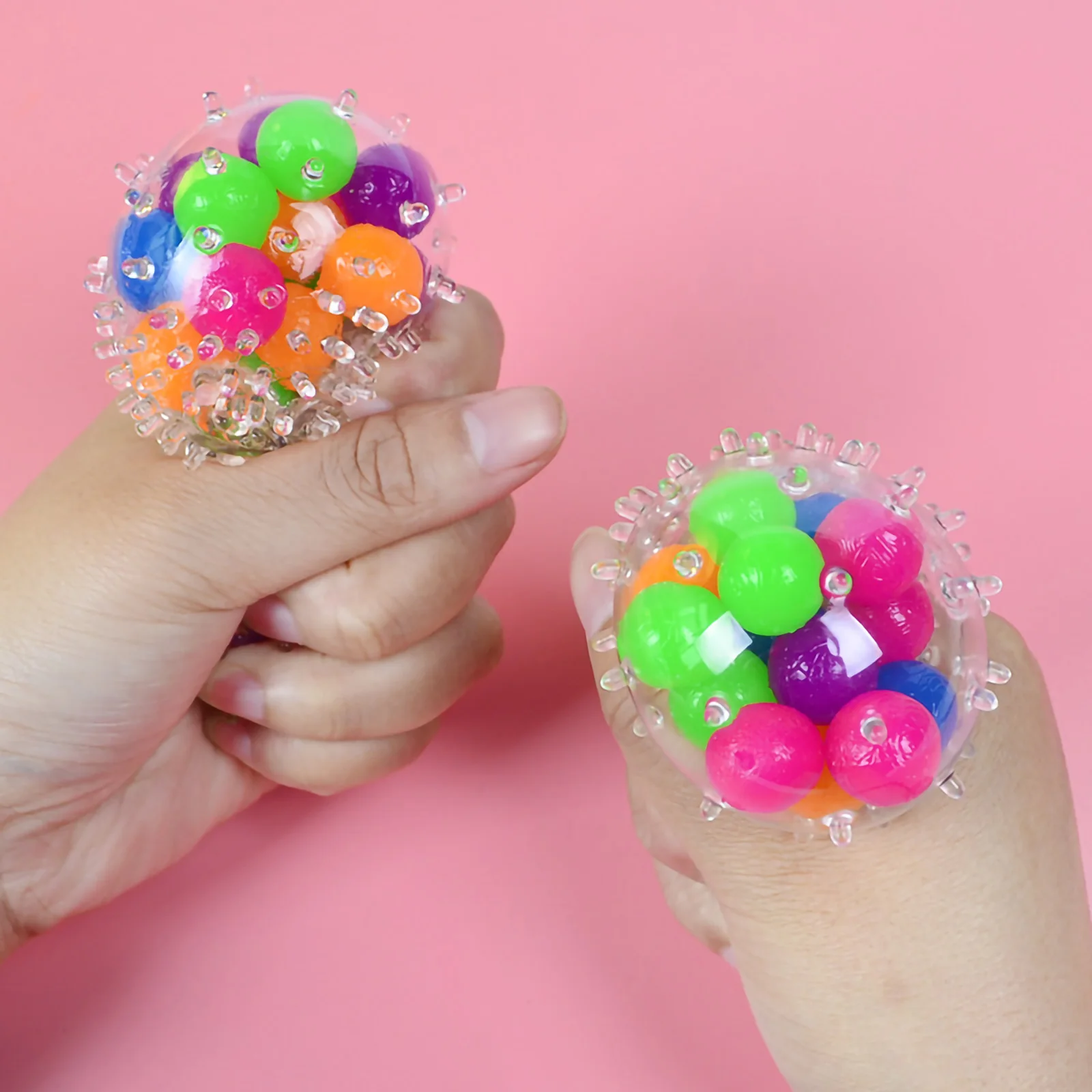 Tpr New Creative Beads Hand Pinched Grapes Ball Decompression Vent Players Feel Good Office Artifact | Игрушки и хобби