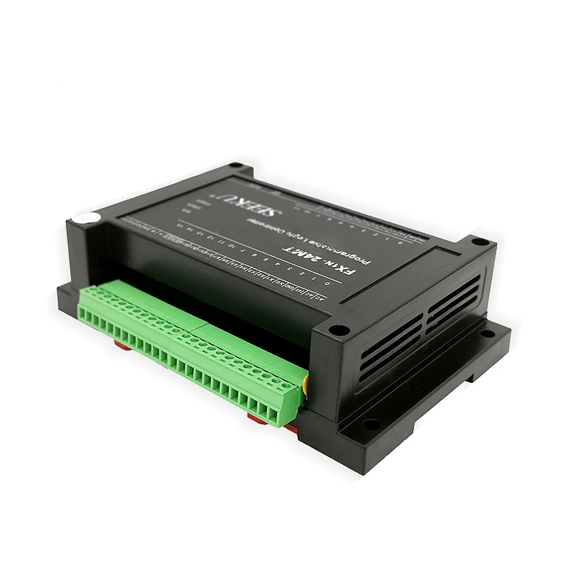 

PLC industrial control board F-X-1N-24MT with shell analog programmable controller