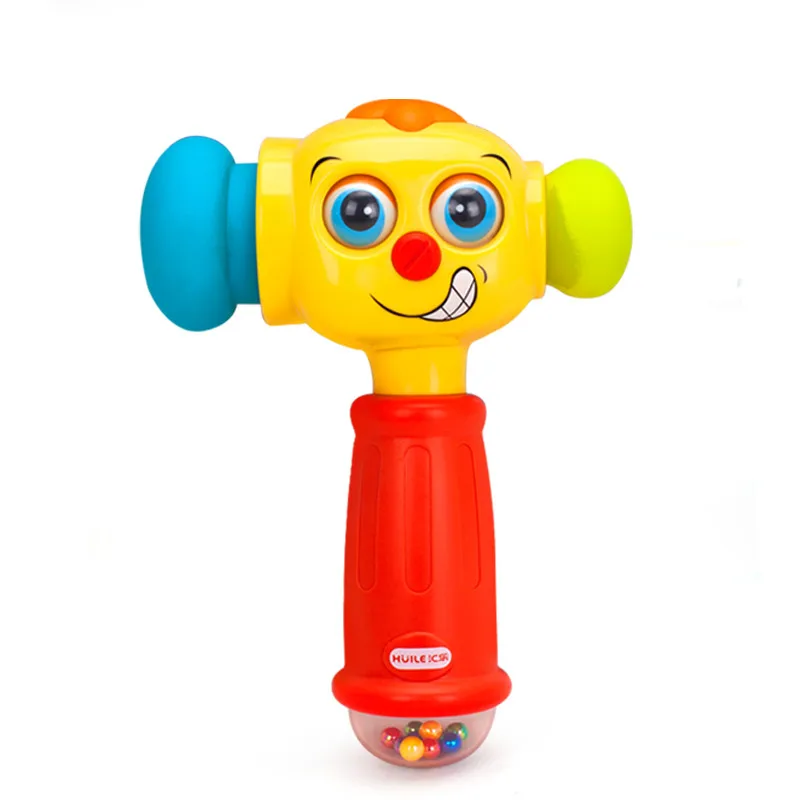 HOLA 3115 детские игрушки малыш играть молоток игрушка с музыкой и светом электрические игрушки улучшают работу ребенка 12 месяцев