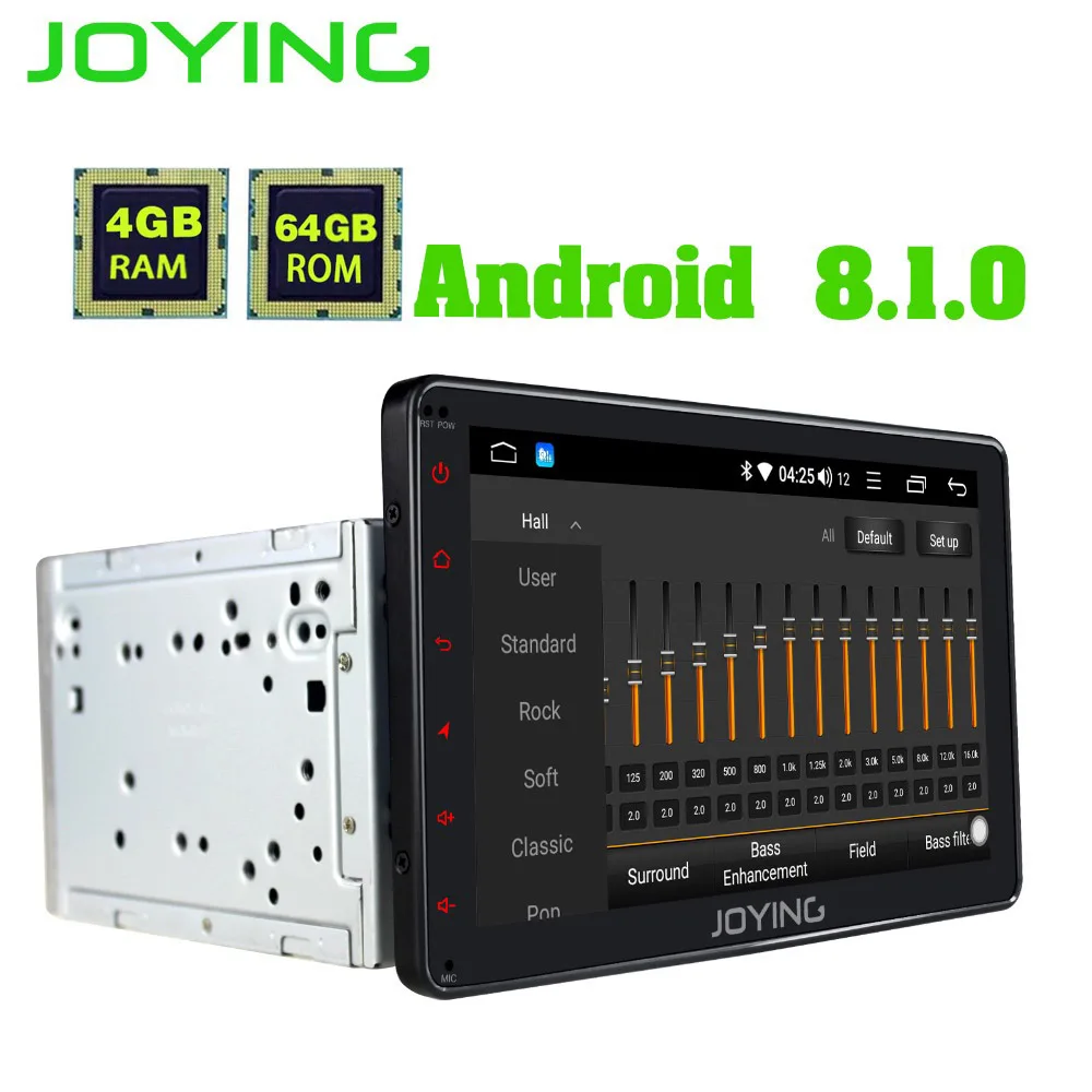Flash Deal Joying Intel 2Din Android 8.1 1080P Car Stereo 8 inch 8 core 4G ROM Intelligent System Navi Radio for Toyota with Reverse Camera 1