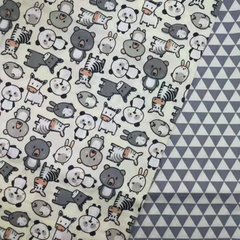 

Small panda 100% twill cotton fabric bedding children's clothing accessories