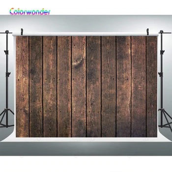

Wood Backdrops for Photography Grunge Wood Vintage Worn Wooden Boards Background Seamless Backdrop Brown Wood Photo Backgrounds