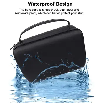 

Waterproof Travel Portable Storage Box Leather High Quality Household Storage Box Travel Hard Case For Braun Silk-epil 9