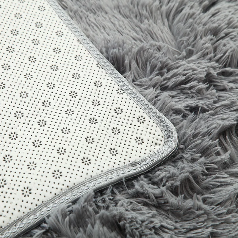 Современный супер мягкий прямоугольный ковер пушистые коврики противоскользящие ворсистые ковры для гостиной/спальни домашний декор