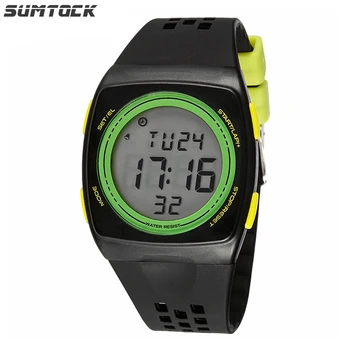 

SUMTOCK Sports Digital Watch For Kids Boys Girls 30m Waterproof Led Date Alarm Wristwatches Multifunction Child Gift relojes