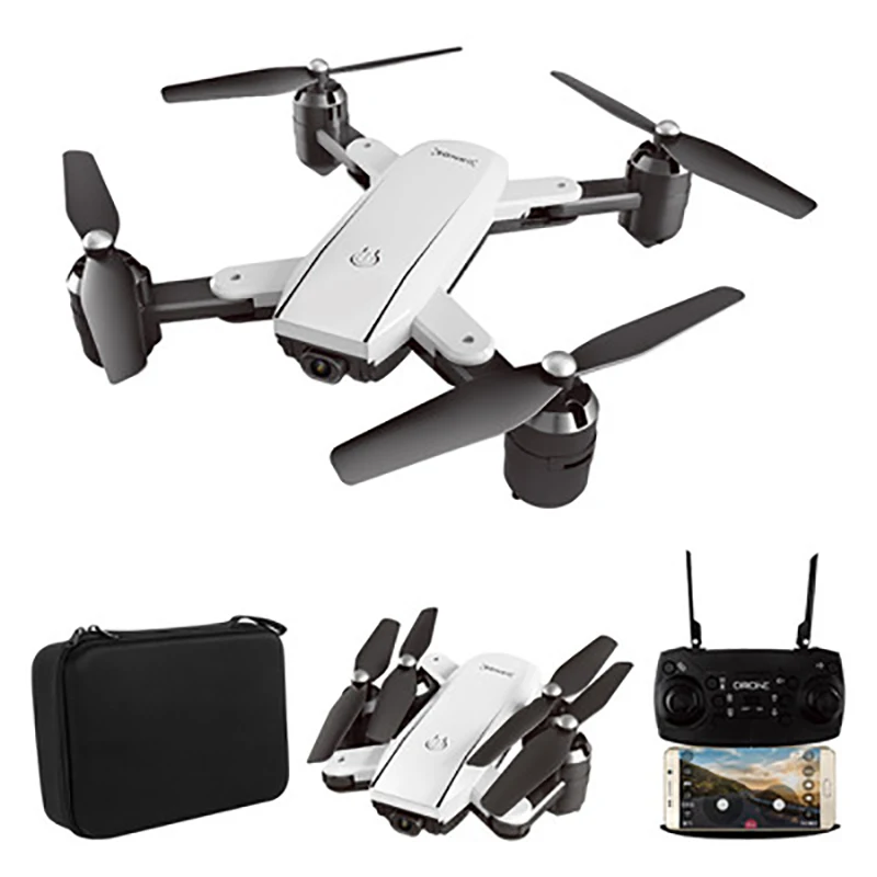 2020 NEW Drone With Camera 4k Unmanned Drone Flow Aerial Photography Quadcopter WiFi GPS Double Camera Folding The Mini Drone