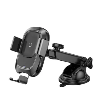 

Sale Suitable For 4.0-6.5 Inches Cellphone Wireless Car Charger Mount Portable SmartPhone Car Holder With Chager Newest