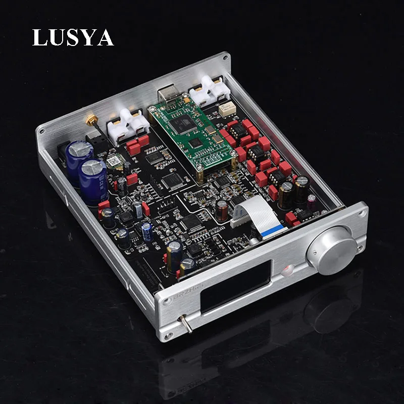 Lusya двойной аудиодекодер AK4493 DAC 8675 Bluetooth 5 0 LDAC 4113 приемник 96 кГц аманеро USB DSD512