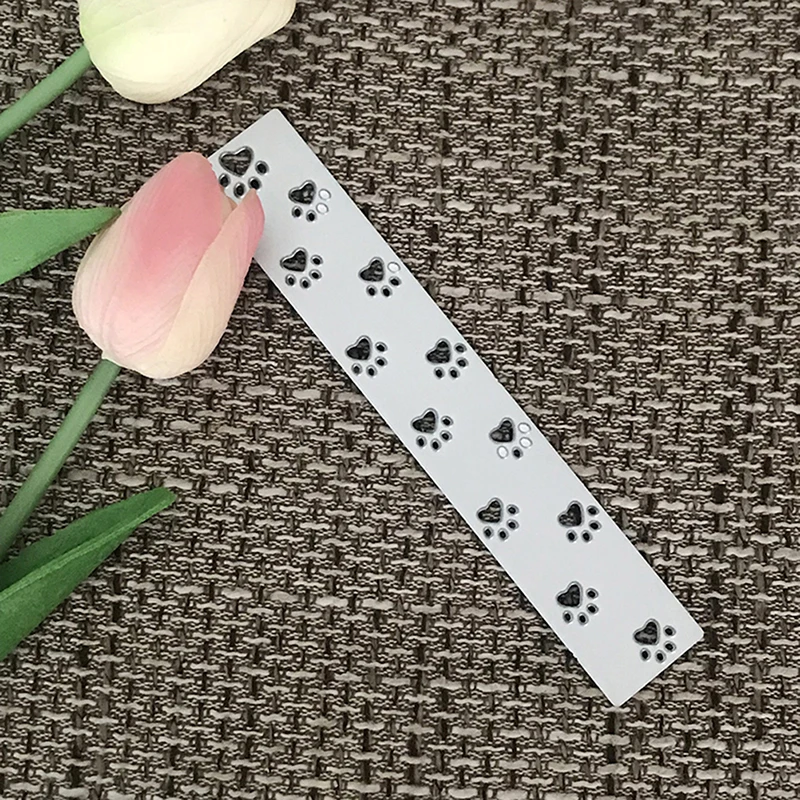 Нижняя пластина с надписью Love Paw для скрапбукинга|Вырубные штампы| |