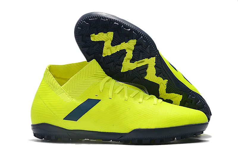 Бежевый Мужские футбольные бутсы Nemeziz Messi Tango 18,3 TF футбольные бутсы Кубка мира футбольные бутсы Tango 18 футбольные бутсы Scarpe Calcio Chuteiras Zapat - Цвет: Бежевый
